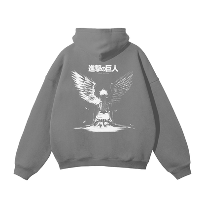 Eren Fallen Angel Streetwear Hoodie - AY-Line Anime