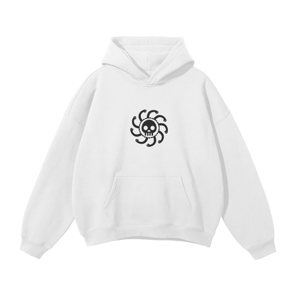 Boa Hancock Y2K Streetwear Hoodie White - AY-Line Anime