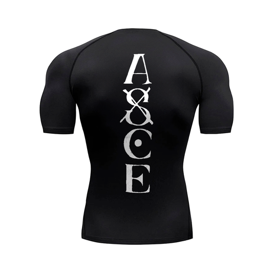 Ace Compression Shirt Black - AY-Line Anime