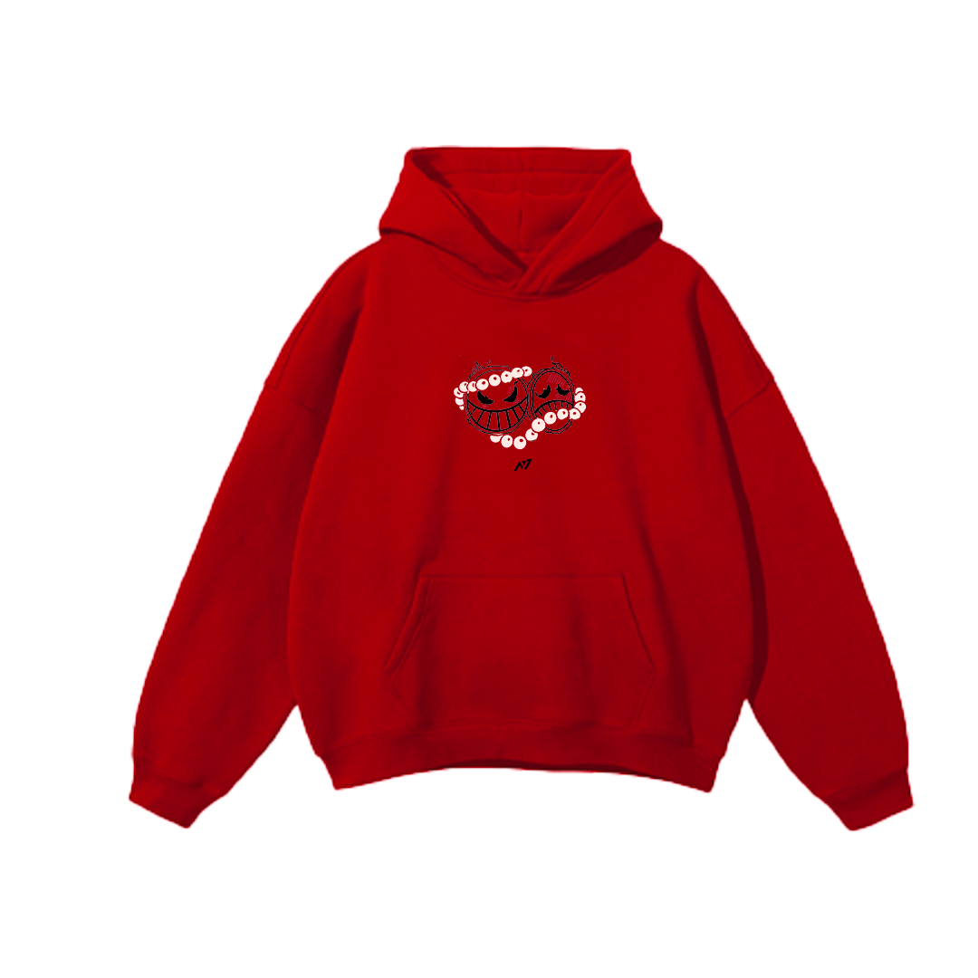 Ace Streetwear Hoodie Red - AY-Line Anime