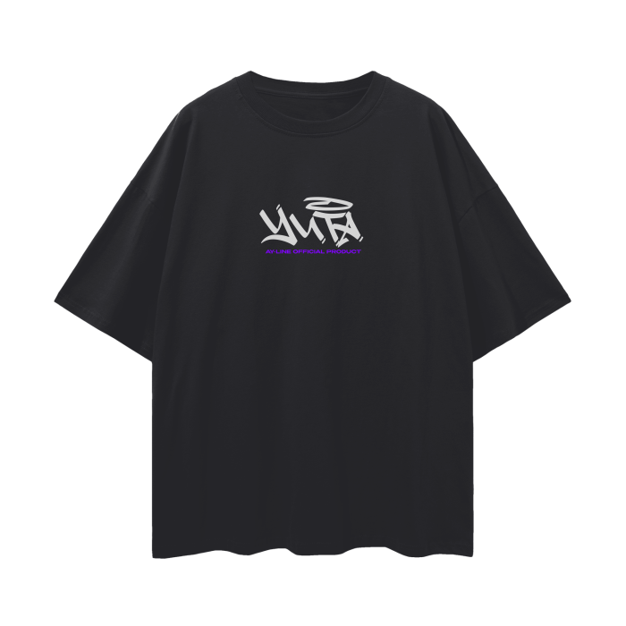 Yuta Graffiti Streetwear Shirt Black - AY-Line Anime