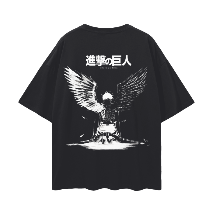 Eren Fallen Angel Streetwear Shirt - AY-Line Anime