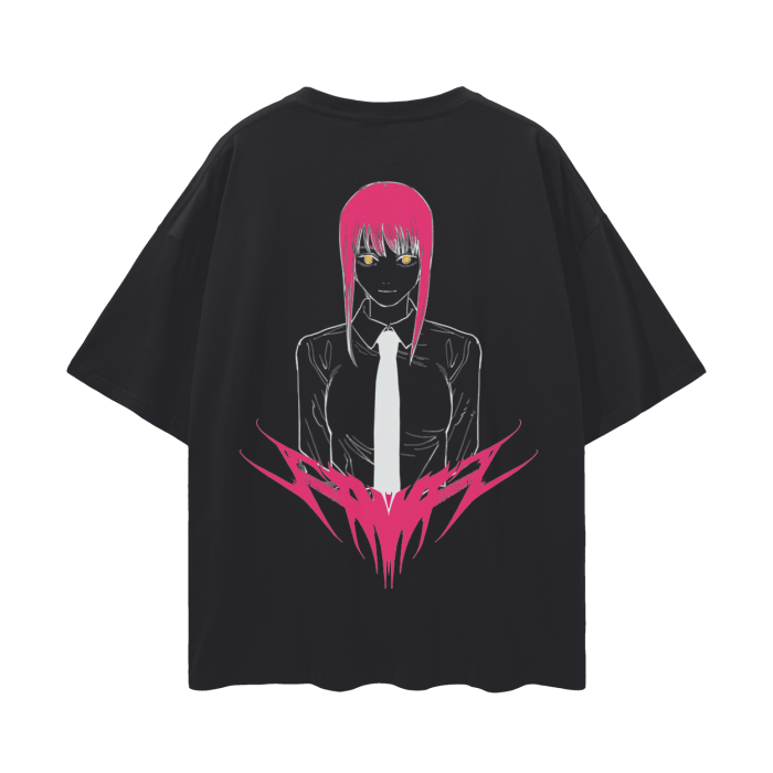 Makima Streetwear Shirt Black - AY-Line Anime