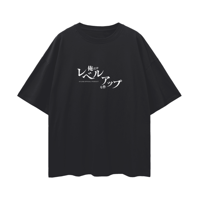 Sung Jin-woo Streetwear Shirt Black - AY-Line Anime