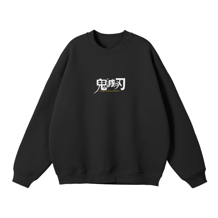 Zenitsu Streetwear Sweatshirt Black - AY-Line Anime