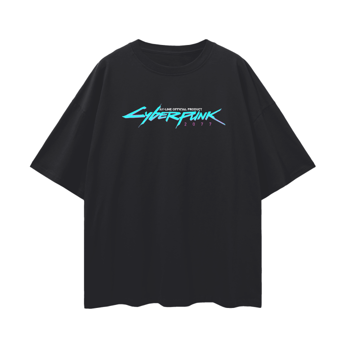 Lucy Cyberpunk Streetwear Shirt Black - AY-Line Anime