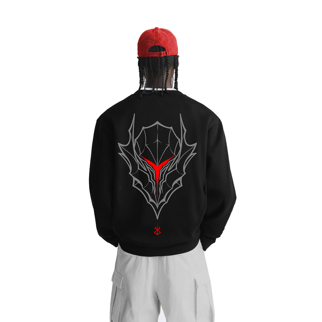 Berserker Armor Streetwear Sweatshirt Black - AY-Line Anime