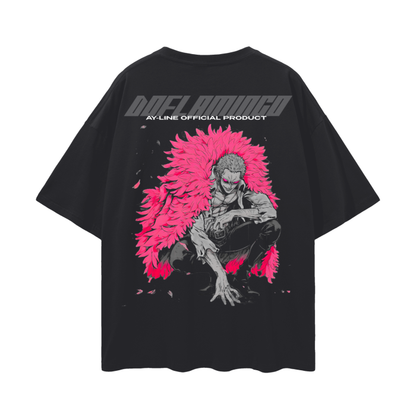 Doflamingo Y2K Streetwear Shirt Black - AY-Line Anime