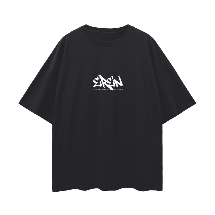 Eren Graffiti Streetwear Shirt Black - AY-Line Anime