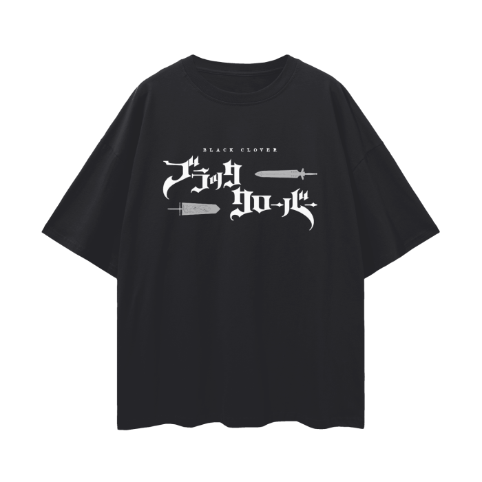 Asta Graffiti Streetwear Shirt Black - AY-Line Anime