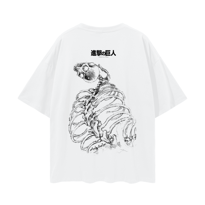 The Rumbling Streetwear Shirt White - AY-Line Anime