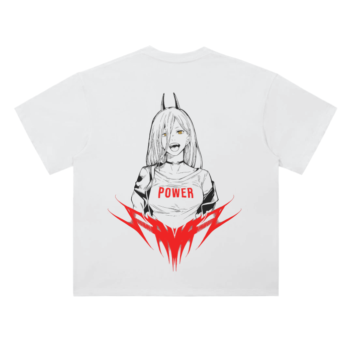 Power Streetwear Shirt Heavy Weight - AY-Line Anime