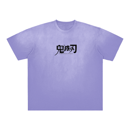 Kokushibo Streetwear Shirt Purple Washed - AY-Line Anime