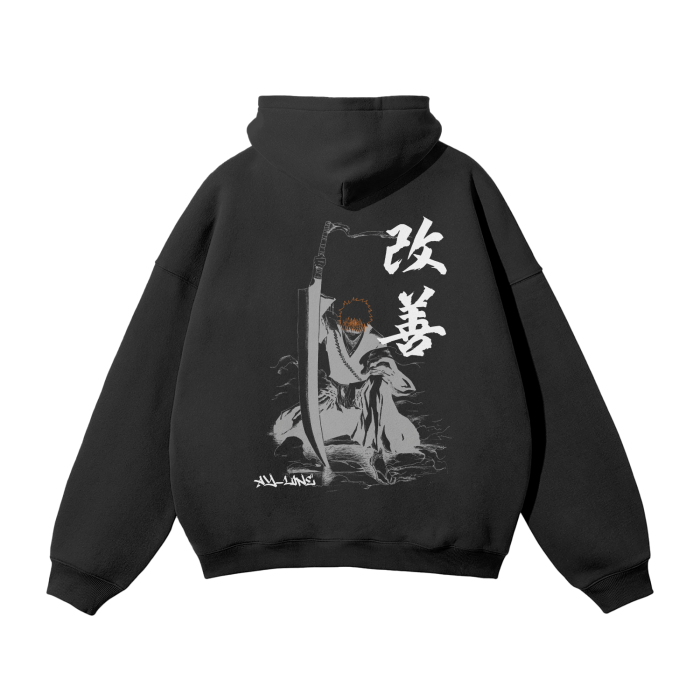 Ichigo Graffiti Streetwear Hoodie - AY-Line Anime