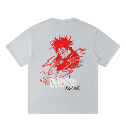 Choso Graffiti Streetwear Shirt Grey - AY-Line Anime