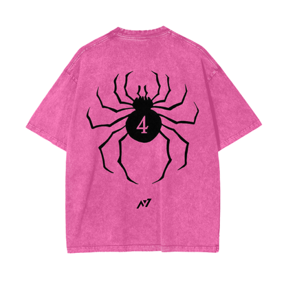 Hisoka Streetwear Shirt Pink Washed - AY-Line Anime