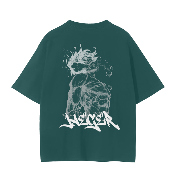 Eren Graffiti Streetwear Shirt Green - AY-Line Anime