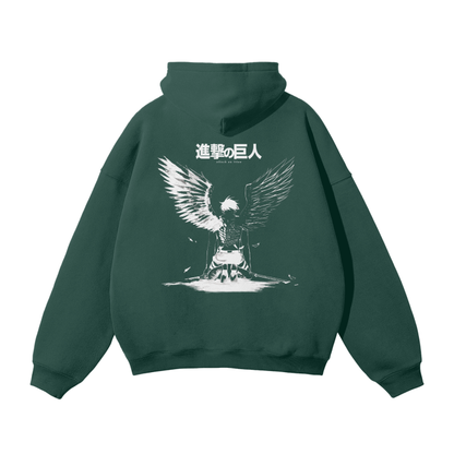 Eren Fallen Angel Streetwear Hoodie - AY-Line Anime