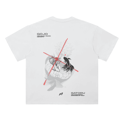 The Strongest Sorcerer Streetwear Shirt White Heavy Weight - AY-Line Anime