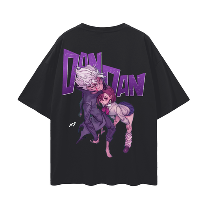 Violet Vortex Streetwear Shirt Black - AY-Line Anime