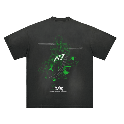 Zoro Streetwear Washed Shirt - AY-Line Anime