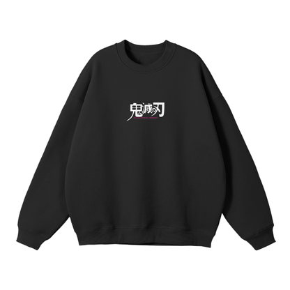 Nezuko Streetwear Sweatshirt Black - AY-Line Anime