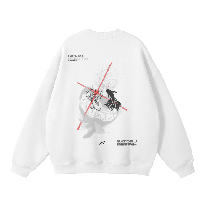 The Strongest Sorcerer Streetwear Sweatshirt White - AY-Line Anime