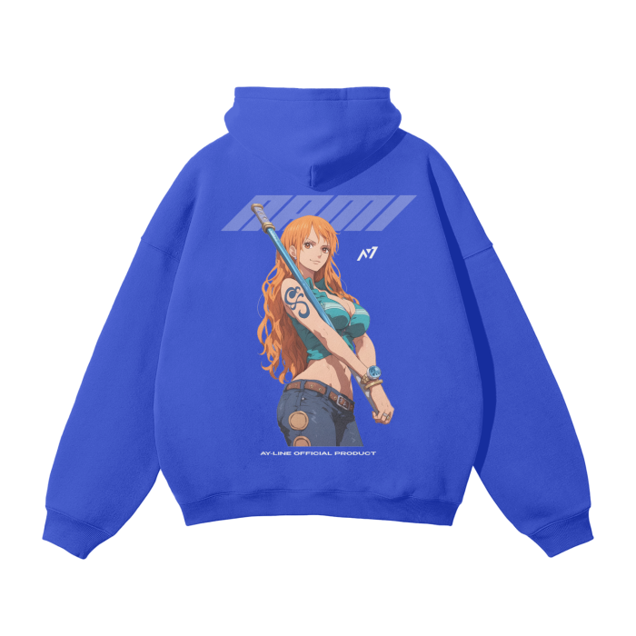 Nami Y2K Streetwear Hoodie - AY-Line Anime