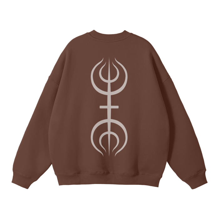 Hashirama Streetwear Sweatshirt Brown - AY-Line Anime