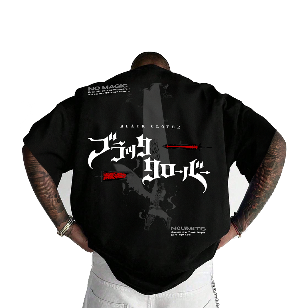 Asta Streetwear Shirt Black - AY-Line Anime