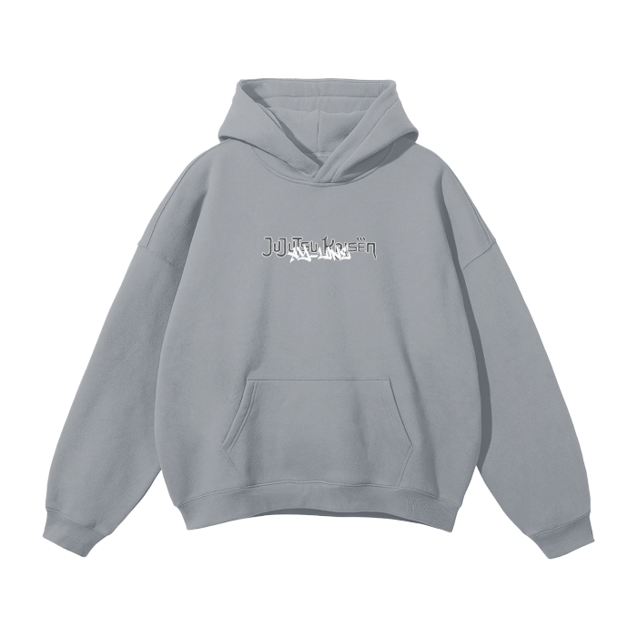 Grey hoodie streetwear sale