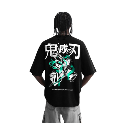 Muichiro Streetwear Shirt Black - AY-Line Anime