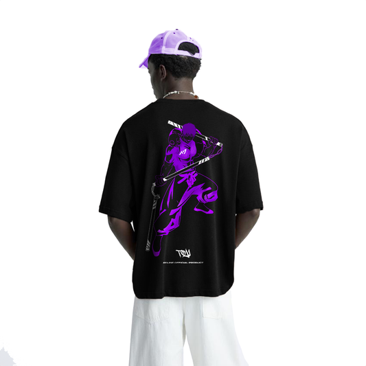 Sorcerer Killer Neon Streetwear Shirt Black - AY-Line Anime