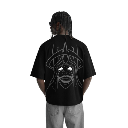 God Statue Streetwear Shirt Black - AY-Line Anime