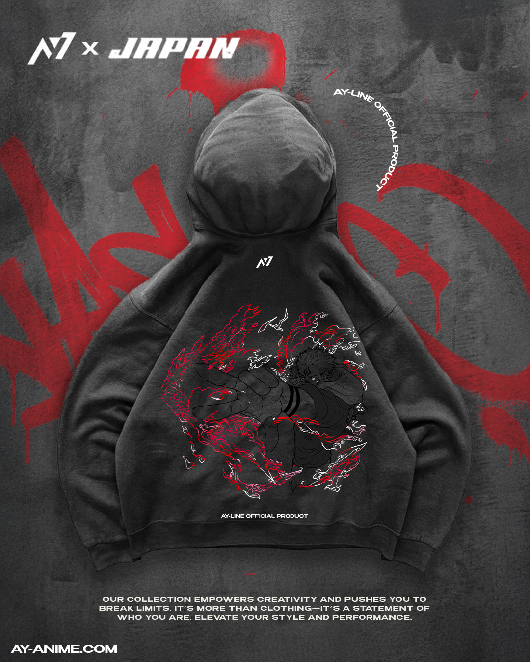 DISGRACE. Streetwear Hoodie