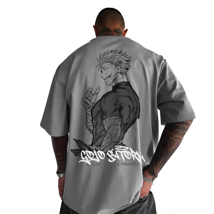 The Honored One Streetwear Shirt Grey - AY-Line Anime