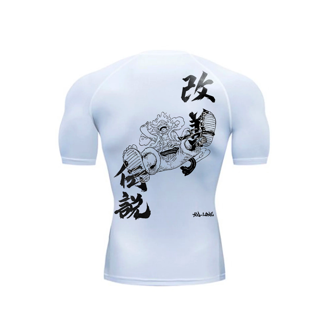 Luffy Gear 5 Compression Shirt White - AY-Line Anime